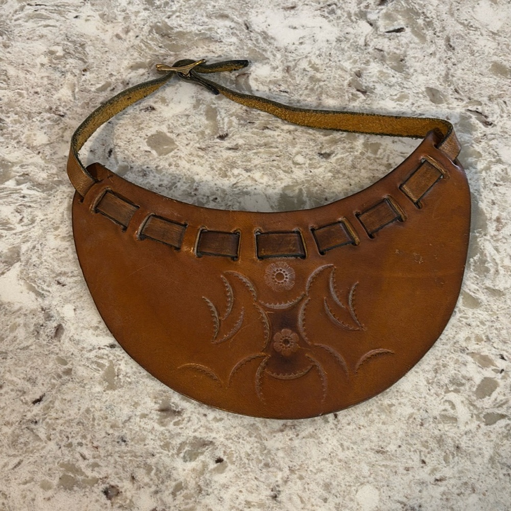 Vintage Leather Visor